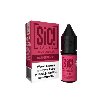 Liquid Sic Salts 10ml Raspberry Ice 20mg